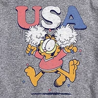 Novelty Mens Crew Neck Short Sleeve Regular Fit Garfield Big and Tall Graphic T-Shirt