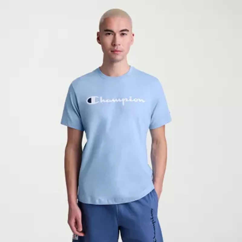 Champion Mens Crew Neck Short Sleeve Active T-Shirt
