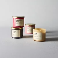 Distant Lands 14oz Peach Plaid 3-Wick Scented Jar Candle