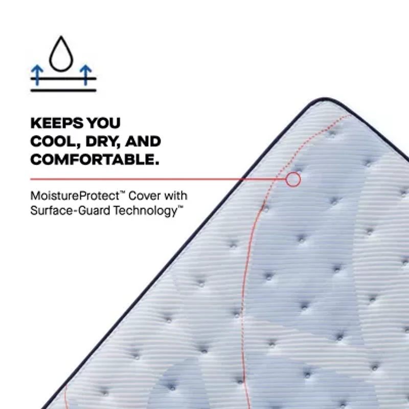 Sealy Posturepedic Ripley 15" Firm Pillow Top - Mattress + Adjustable Base