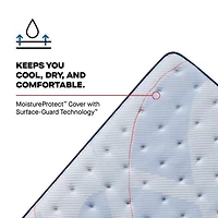 Sealy Posturepedic Ripley 13" Firm Tight Top - Mattress + Adjustable Base