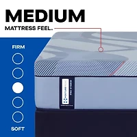 Sealy Posturepedic Gatemore 13" Hybrid Medium Tight Top - Mattress + Adjustable Base