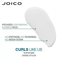 Joico Curls Like Us Hydrate & Define Curl Crème Styler Hair Cream 6.7 oz.