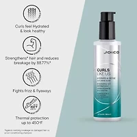 Joico Curls Like Us Hydrate & Define Curl Crème Styler Hair Cream 6.7 oz.