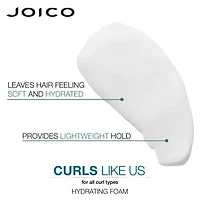 Joico Curls Like Us Smooth & Bounce Curl Hydrating Foam Hair Mousse 6.7 oz.