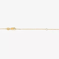(I/Si2) Womens Lab Grown White Diamond Pear 18 Inch Pendant Necklace