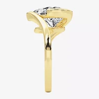 Grown Gorgeous (F / Vs2) Womens 3 3/8 Ct. Lab White Diamond 14K Gold Pear Solitaire Engagement Ring