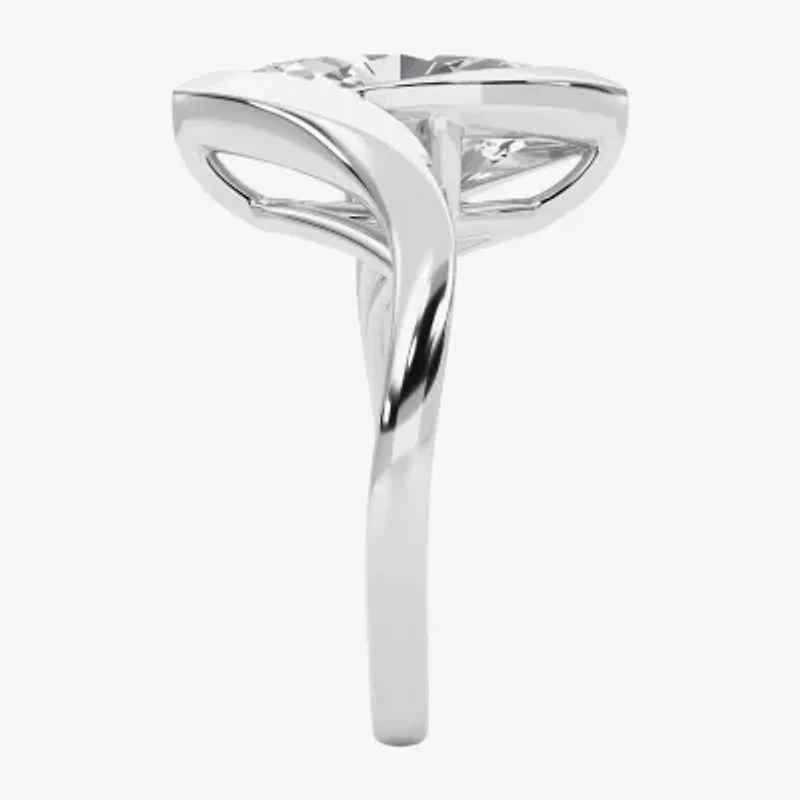 Grown Gorgeous (F / Vs2) Womens 2 1/4 CT. Lab White Diamond 14K Gold Marquise Solitaire Engagement Ring