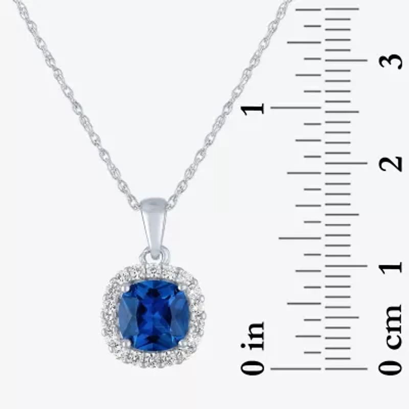 Gemstone Pure Silver Over Brass 2-pc. Jewelry Set