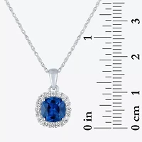 Gemstone Pure Silver Over Brass 2-pc. Jewelry Set