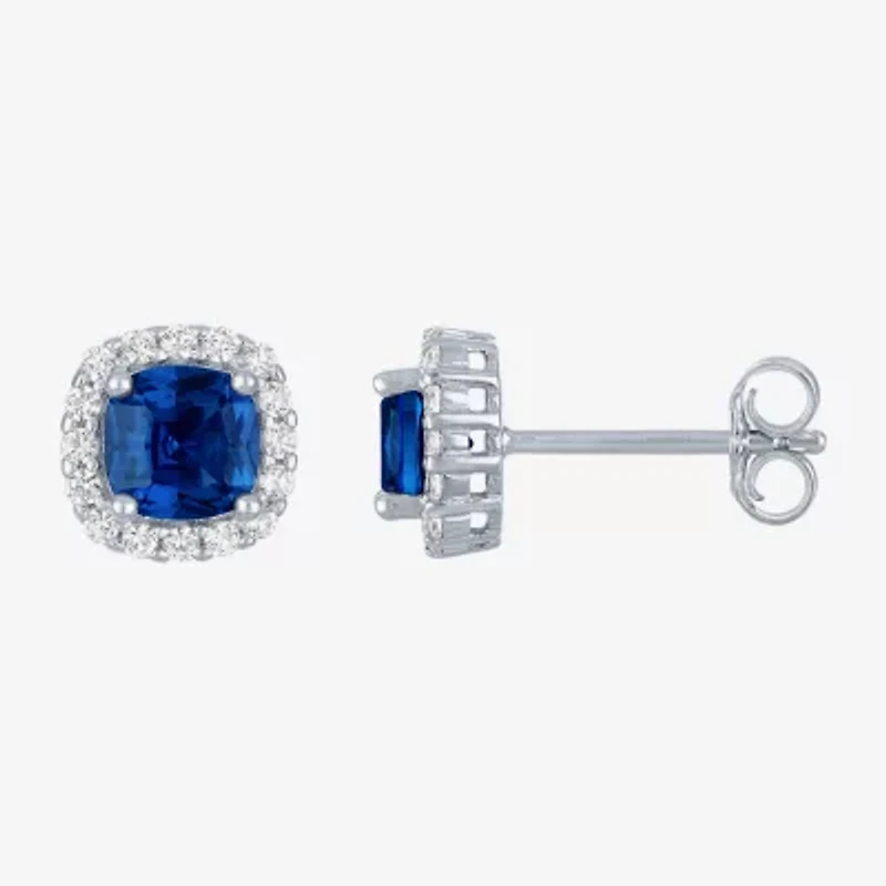 Gemstone Pure Silver Over Brass 2-pc. Jewelry Set