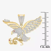 1/2 CT. (I / I2) White Diamond 10K Gold Charm