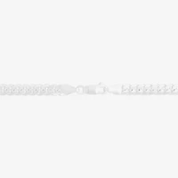 Made in Italy Womens Sterling Silver 24 Inch Curb Chain Necklace