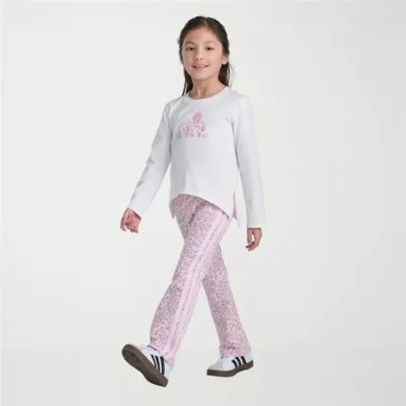 adidas Little Girls 2-pc. Legging Set