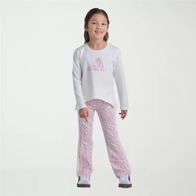 adidas Little Girls 2-pc. Legging Set
