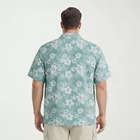IZOD Sunshield Performance Big and Tall Mens Classic Fit Short Sleeve Polo Shirt