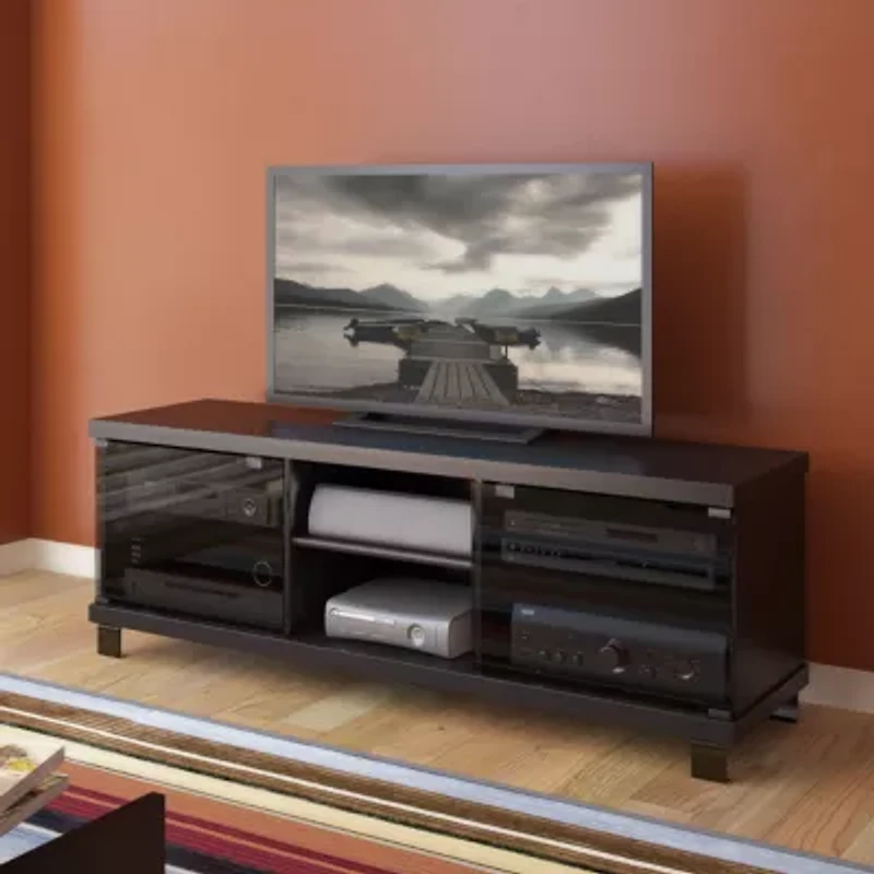 Holland 59" Wood TV Bench