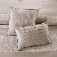 Madison Park Elicia 7-pc. Chenille Jacquard Comforter Set