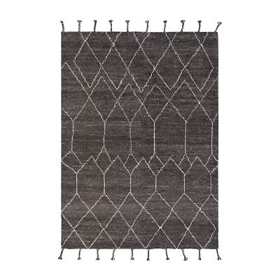 Couristan Machu Pichu Abstract Hand Knotted Indoor Rectangular Accent Rug
