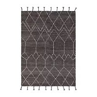 Couristan Machu Pichu Abstract Hand Knotted Indoor Rectangular Accent Rug