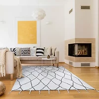 Couristan Misti Abstract Hand Knotted Indoor Rectangular Accent Rug