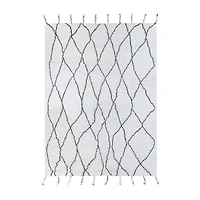 Couristan Misti Abstract Hand Knotted Indoor Rectangular Accent Rug