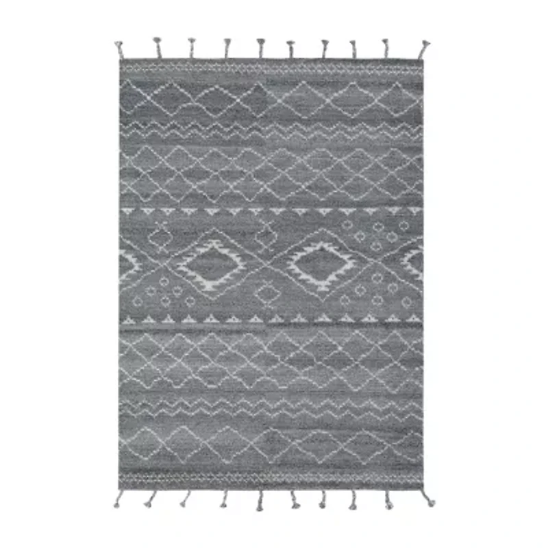 Couristan Inca Abstract Hand Knotted Indoor Rectangular Accent Rug