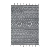 Couristan Inca Abstract Hand Knotted Indoor Rectangular Accent Rug