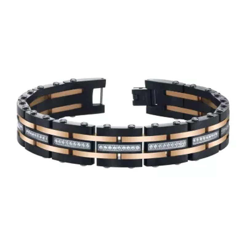 8 1/2 Inch Mens Stainless Steel 8 1/2 Inch Link Bracelet