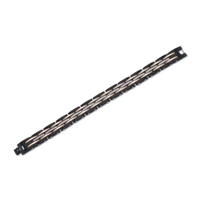 8 1/2 Inch Mens Stainless Steel 8 1/2 Inch Link Bracelet