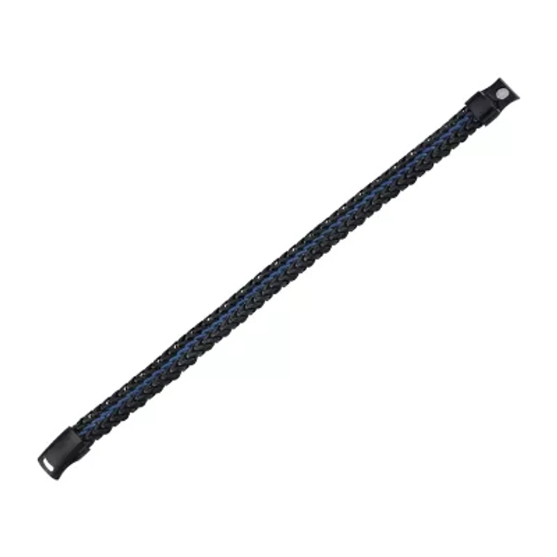 Mens Stainless Steel 8 1/2 Inch Link Bracelet
