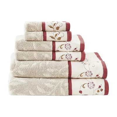 Madison Park Belle 6-pc. Bath Towel Set