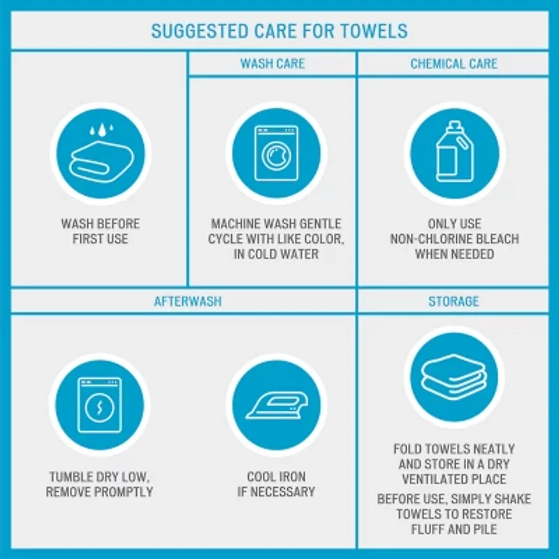 Madison Park Nantucket 6-pc. Bath Towel Set