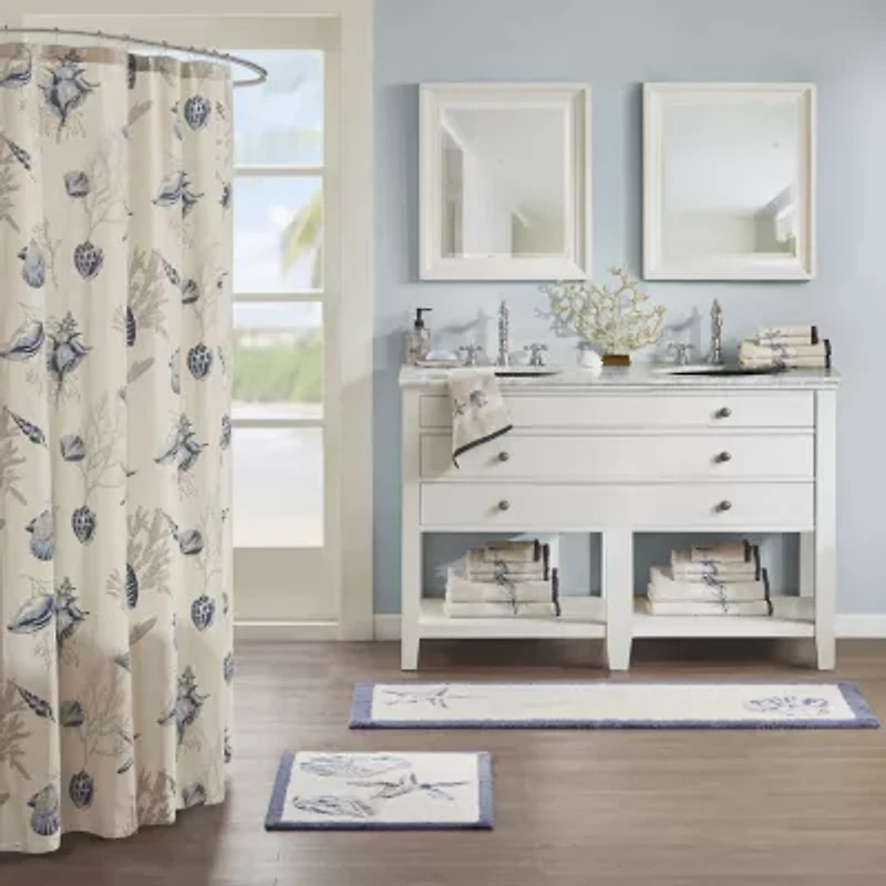 Madison Park Nantucket High Pile Tufted Bath Rug