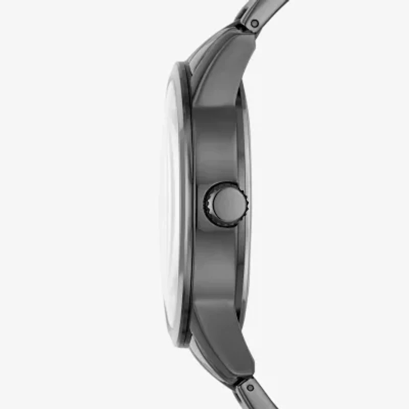 Relic By Fossil Mens Multi-Function Gray Stainless Steel Bracelet Watch Zr15979