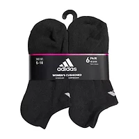adidas Cushioned Womens 6 Pair No Show Socks