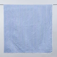 Linery Tiny Stripes Reversible Quilt Set