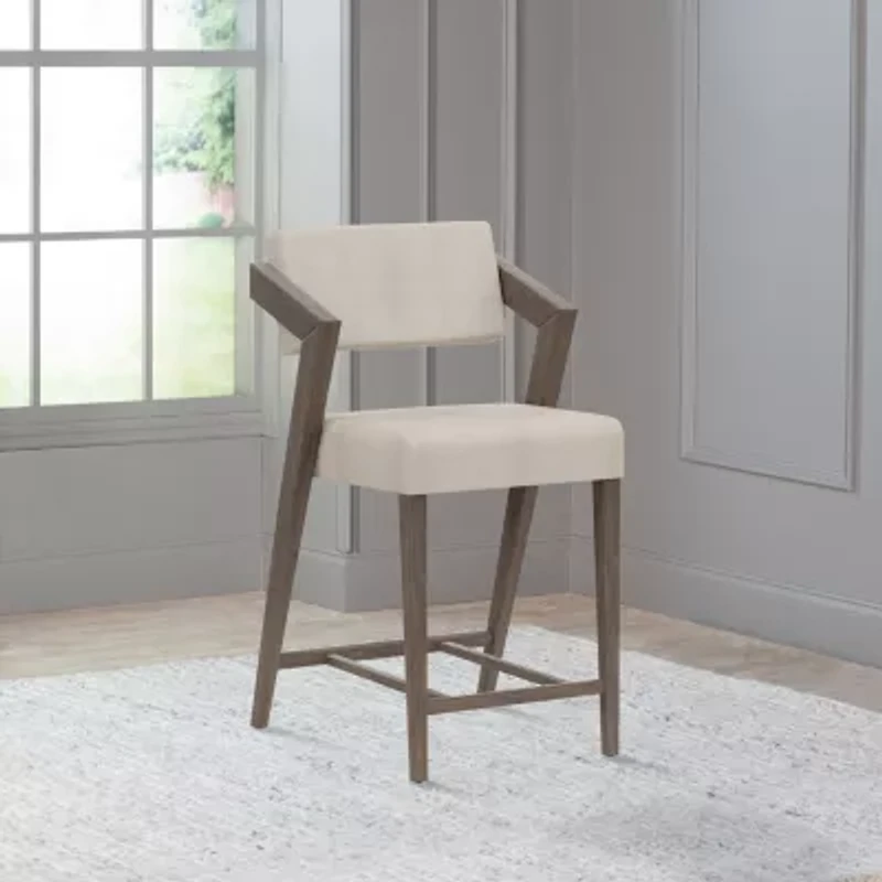 Snyder Counter Height Upholstered Bar Stool