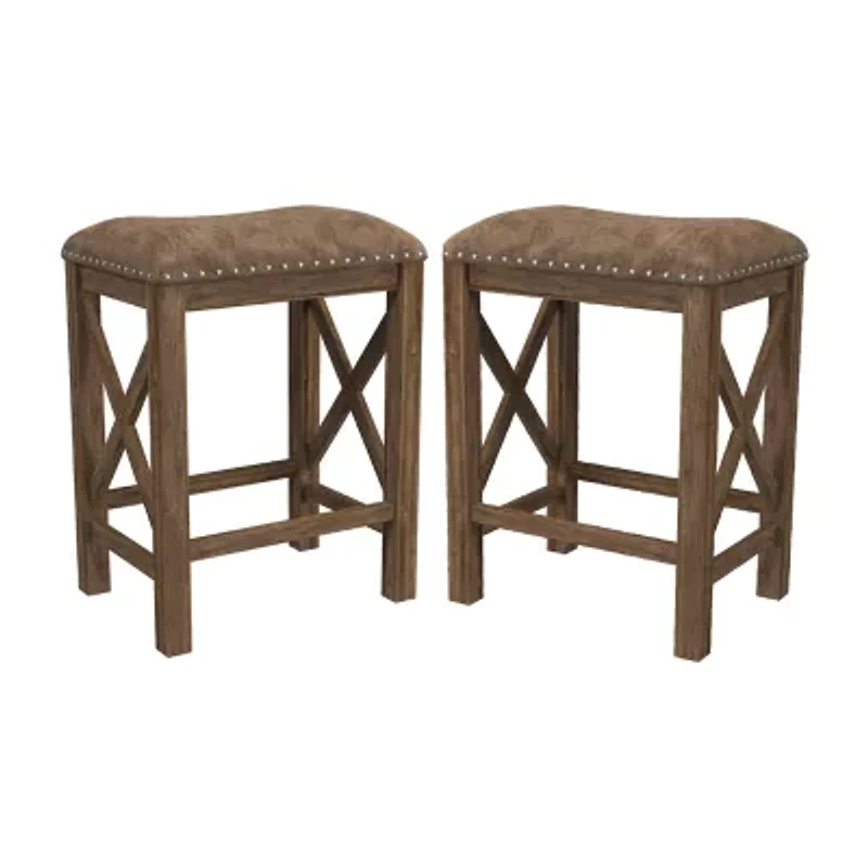 Willow 2-pc. Counter Height Bar Stool