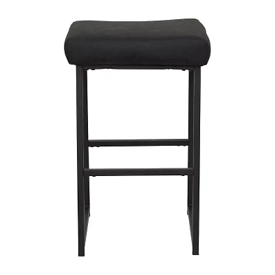 Corliving Milo 2-pc. Counter Height Upholstered Bar Stool