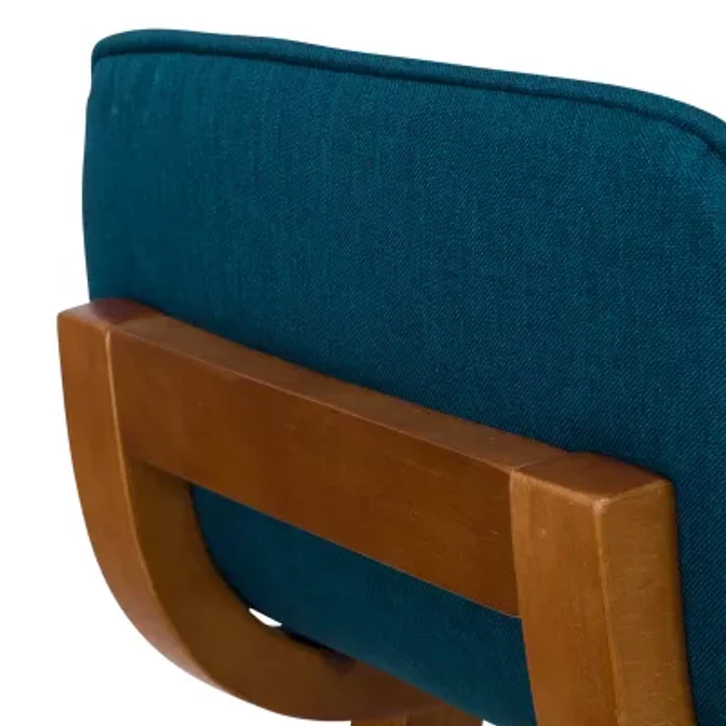 Corliving Bennett 2-pc. Counter Height Upholstered Bar Stool
