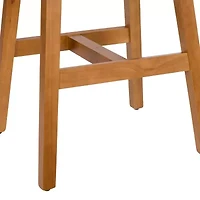 Corliving Bennett 2-pc. Counter Height Upholstered Bar Stool