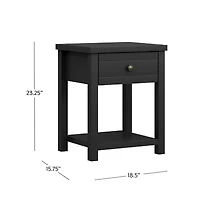 Harmony Storage 1-Drawer Console Table