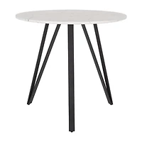 Corliving Lennox Round Wood-Top Dining Table
