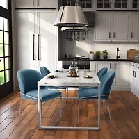 Corliving Blakeley 2-pc. Upholstered Dining Chair