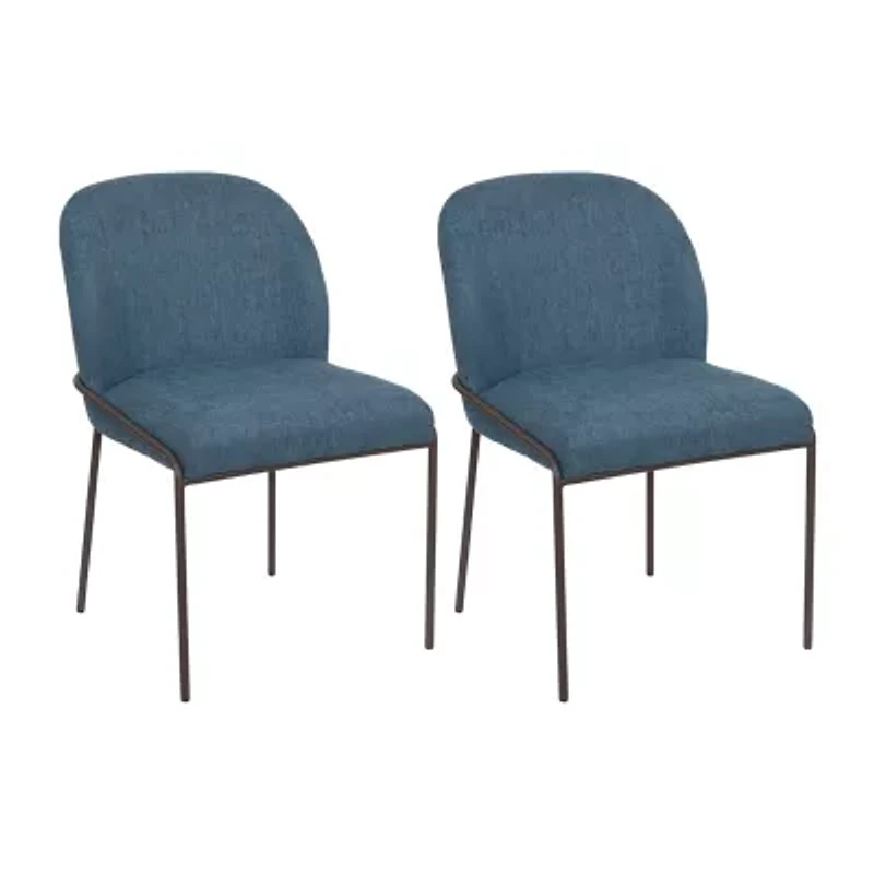 Corliving Blakeley 2-pc. Upholstered Dining Chair