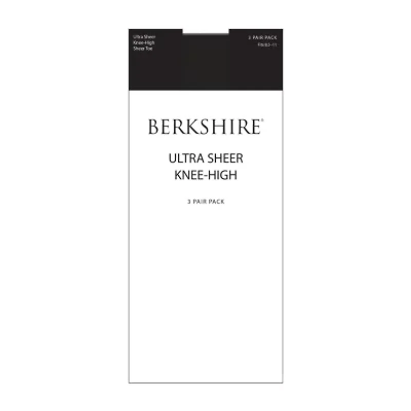 Berkshire Hosiery Ultra Sheer 3-pc. Knee Highs