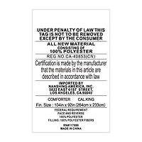 Stratford Park Raven 7-pc. Stripes Lightweight Comforter Set