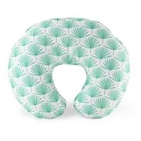 The Peanutshell Boho Botanical Nursing Pillow