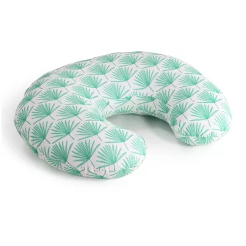 The Peanutshell Boho Botanical Nursing Pillow